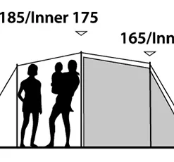 Outwell "Earth" - 5 Personen 13 Outwell "Earth" - 5 Personen -Camping-Ausrüstung Verkaufsgeschäft 150173 14