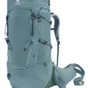 Deuter "Aircontact Core 55+10 SL" - Shale/ivy -Camping-Ausrüstung Verkaufsgeschäft 3350422 4219 Aircontact Core 55 10 SL shale D 00