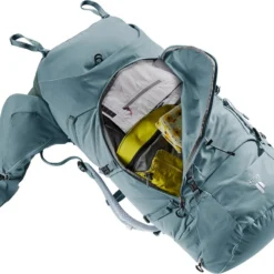 Deuter "Aircontact Core 55+10 SL" - Shale/ivy -Camping-Ausrüstung Verkaufsgeschäft 3350422 4219 Aircontact Core 55 10 SL shale ivy D 09