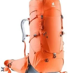 Deuter "Aircontact Core 55+10 SL" - Paprika/graphite -Camping-Ausrüstung Verkaufsgeschäft 3350422 9409 AircontactCore55plus10SL paprika graphite D 00