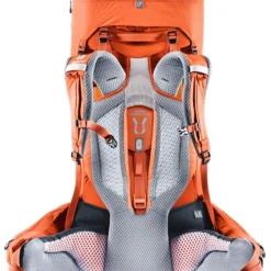 Deuter "Aircontact Core 55+10 SL" - Paprika/graphite -Camping-Ausrüstung Verkaufsgeschäft 3350422 9409 AircontactCore55plus10SL paprika graphite D 01