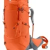 Deuter "Aircontact Core 55+10 SL" - Paprika/graphite -Camping-Ausrüstung Verkaufsgeschäft 3350422 9409 Aircontact Core 55 10 SL paprika D 00