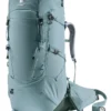 Deuter "Aircontact Core 65+10 SL" - Shale/ivy -Camping-Ausrüstung Verkaufsgeschäft 3350622 4219 Aircontact Core 65 10 SL shale D 00
