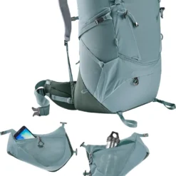 Deuter "Aircontact Core 65+10 SL" - Shale/ivy 13 Deuter "Aircontact Core 65+10 SL" - Shale/ivy -Camping-Ausrüstung Verkaufsgeschäft 3350622 4219 Aircontact Core 65 10 SL shale ivy D 08