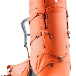 Deuter "Aircontact Core 65+10 SL" - Paprika/graphite -Camping-Ausrüstung Verkaufsgeschäft 3350622 9409 AircontactCore65plus10SL paprika graphite D 00