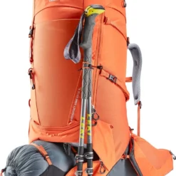Deuter "Aircontact Core 65+10 SL" - Paprika/graphite -Camping-Ausrüstung Verkaufsgeschäft 3350622 9409 Aircontact Core 65 10 SL paprika graphite D 06