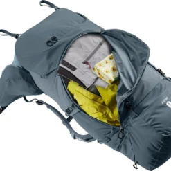 Deuter "Aircontact Core 70+10" - Graphite/shale -Camping-Ausrüstung Verkaufsgeschäft 3350722 4409 Aircontact Core 70 10 graphite shale D 09