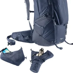 Deuter "Aircontact X 80+15" - Ink -Camping-Ausrüstung Verkaufsgeschäft 3370422 3067 Aircontact X 80 15 ink D 08 1