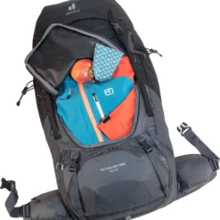 Deuter "Futura Air Trek 50 + 10" - Black/graphite -Camping-Ausrüstung Verkaufsgeschäft 3402121 7403 Futura Air Trek 50 10 d10