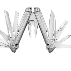 Leatherman "Free P4" -Camping-Ausrüstung Verkaufsgeschäft FREE P4 Back Fanned 2