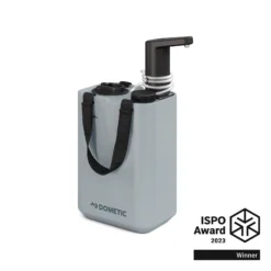 Dometic "Hydration Water Jug" - Ash -Camping-Ausrüstung Verkaufsgeschäft Hydration Water Faucet Slate Water Jug ISPO Award