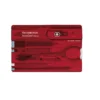 Victorinox "SwissCard Classic" - Rot -Camping-Ausrüstung Verkaufsgeschäft SAK 0 7100 T S1