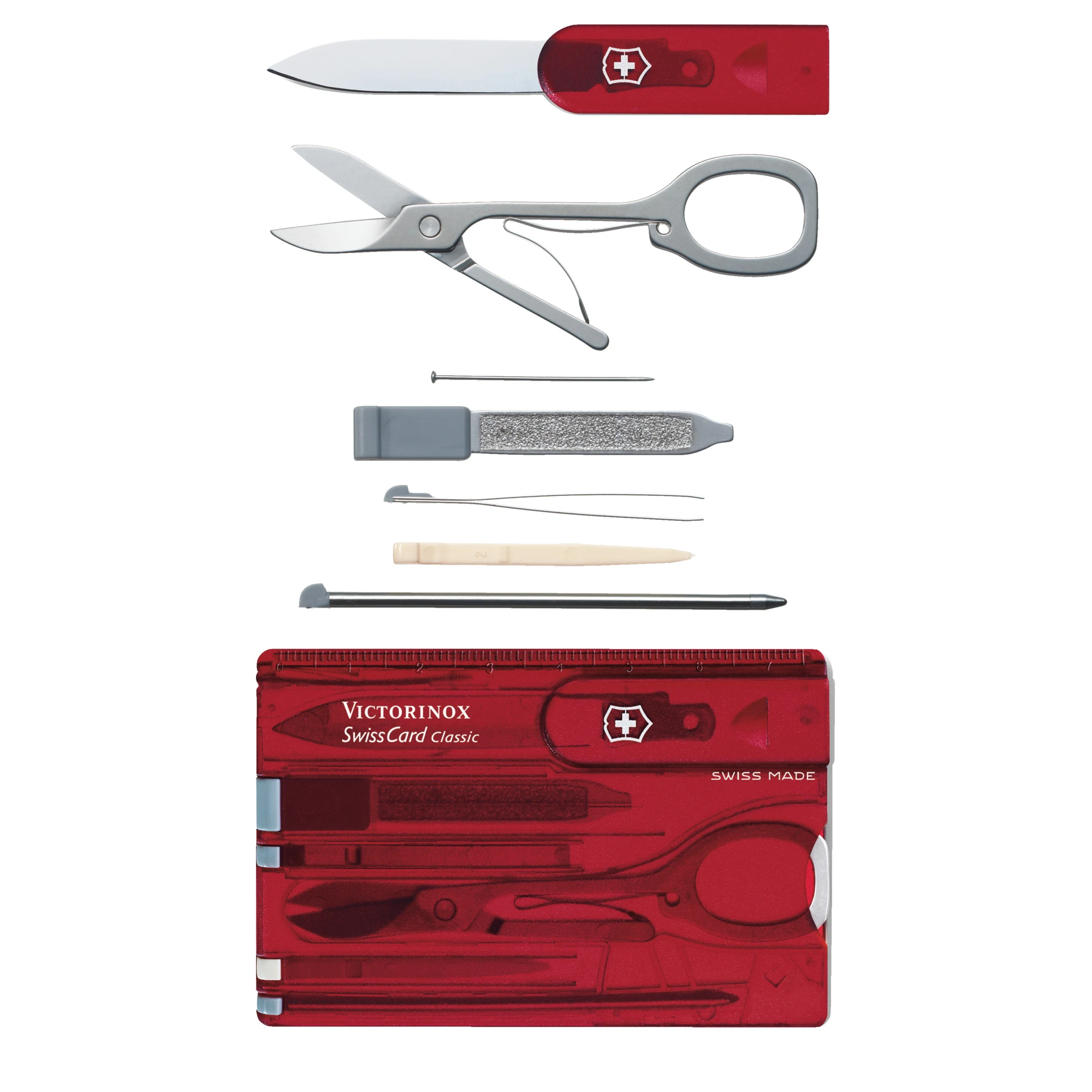 Victorinox "SwissCard Classic" - Rot 4 Victorinox "SwissCard Classic" - Rot – Bild 2