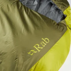 Rab "Solar Eco 0" -Camping-Ausrüstung Verkaufsgeschäft SOLAR ECO 0.5 CHLORITE GREEN QSS 13 CHG 06