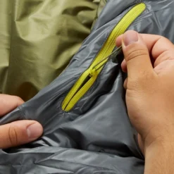 Rab "Solar Eco 0" -Camping-Ausrüstung Verkaufsgeschäft SOLAR ECO 0.5 CHLORITE GREEN QSS 13 CHG 10