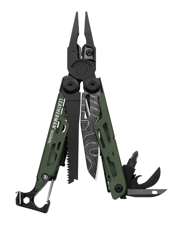 Leatherman "Signal" - Green Topo 3 Leatherman "Signal" - Green Topo