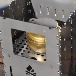 Bushcraft Essentials "Bushbox XL Profi Set" 15 Bushcraft Essentials "Bushbox XL Profi Set" -Camping-Ausrüstung Verkaufsgeschäft Universal Grate20with20Trangia