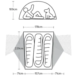 Big Agnes "Copper Spur HV UL 3" -Camping-Ausrüstung Verkaufsgeschäft bigagnes cooperspurhvul3 2