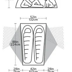 Big Agnes "Copper Spur HV UL 2" 14 Big Agnes "Copper Spur HV UL 2" -Camping-Ausrüstung Verkaufsgeschäft bigagnes copperspurhvul2 6