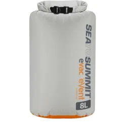 Sea To Summit "eVac Dry Sack" - Grey -Camping-Ausrüstung Verkaufsgeschäft sts evacdrysack 8Liter grey 1