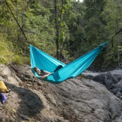Ticket To The Moon "Compact Hammock" - Turquoise -Camping-Ausrüstung Verkaufsgeschäft tmc14 4 scaled