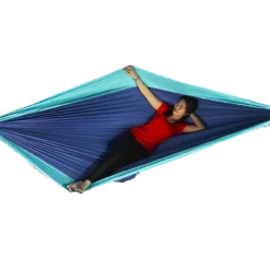 Ticket To The Moon "Original Hammock" - Royal Blue/ Turquoise -Camping-Ausrüstung Verkaufsgeschäft tmo3914 2